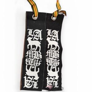 L.A.M.B. Ornament Patch & Rasta Ribbon Lamb by Gwen Stefani Swag No Doubt WDMLG